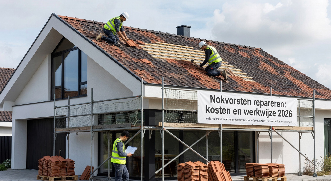 Nokvorsten repareren: kosten en werkwijze 2026