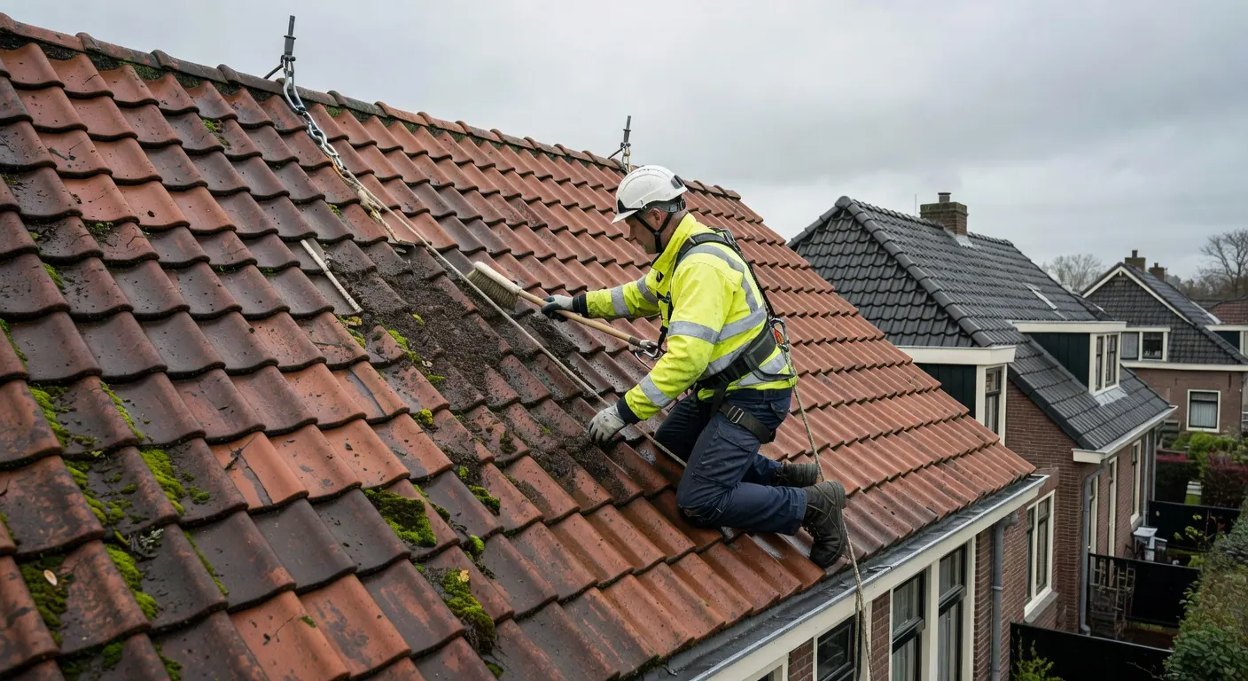 Vergelijking van lagedruk en hogedruk methoden voor dakreiniging