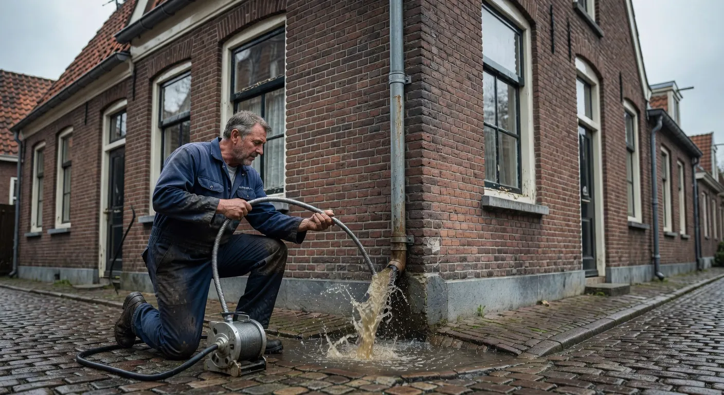 Regenpijp Verstopt? Oorzaken, Oplossingen en Kosten - illustratie
